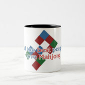 Mahjong Lover's mok met twee toonhoogten (Center)