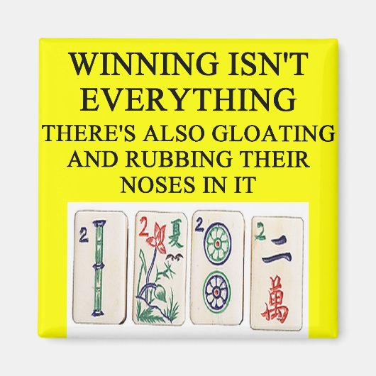 MAHJONG MAGNEET (Voorkant)