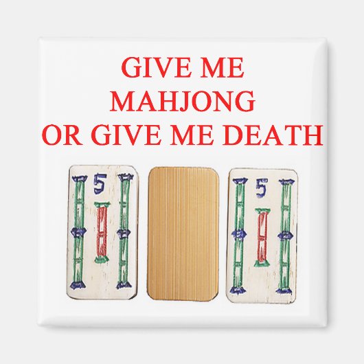 MAHJONG MAGNEET (Voorkant)