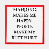 MAHJONG MAGNEET (Voorkant)