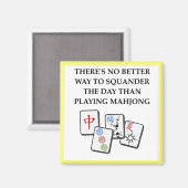 MAHJONG MAGNEET (Voorkant / Achterkant)