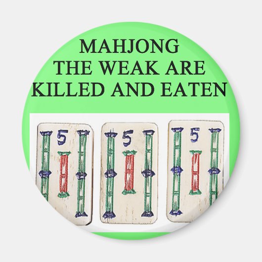 MAHJONG MAGNEET (Voorkant)