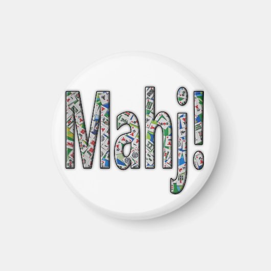 Mahjong Magnet - Mahj! (Voorkant)
