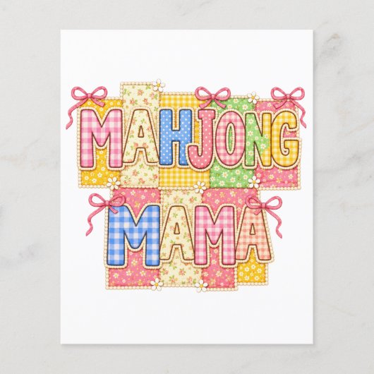 Mahjong Mama Flyer (Voorkant)