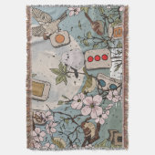 Mahjong Maneschijn Deken (Voorkant Verticaal)