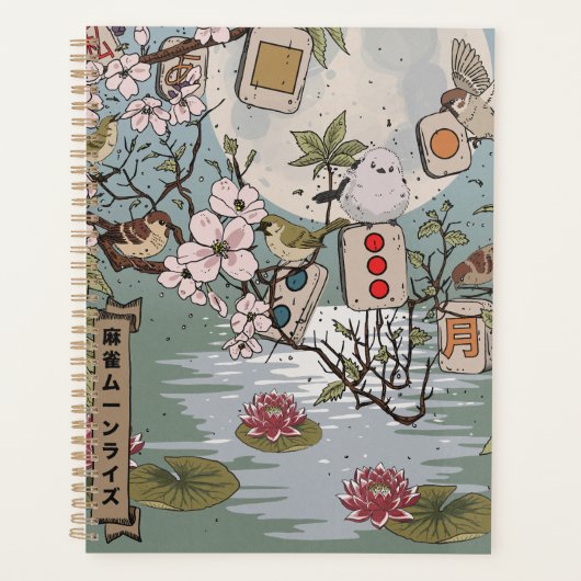 Mahjong Maneschijn Planner (Voorkant)
