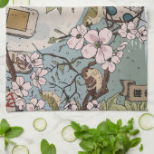 Mahjong Maneschijn Theedoek (Gevouwen)