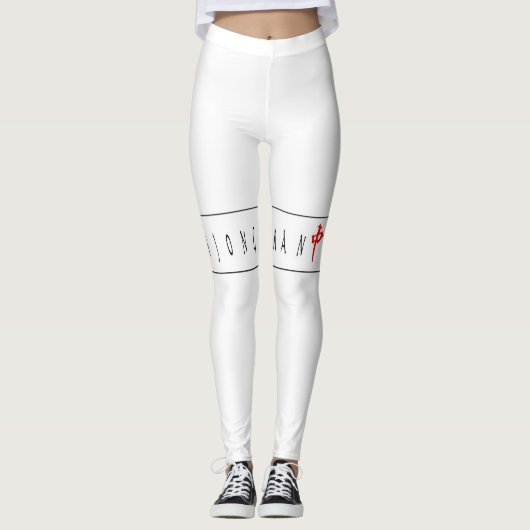 Mahjong Mantra Leggings (Voorkant)