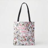 Mahjong Master Aangepaste naam Tote Bag (Voorkant)