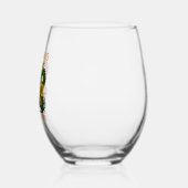 Mahjong Master of Winds & Tamer of Dragons Wijnglas Zonder Voet (Links)