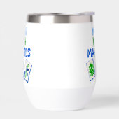 Mahjong met mah meisjes Waterverf Tegels (Links)