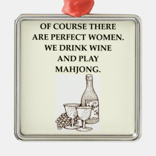 MAHJONG METALEN ORNAMENT