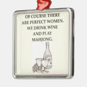 MAHJONG METALEN ORNAMENT (Links)
