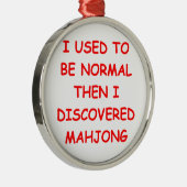 mahjong metalen ornament (Rechts)