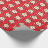 Mahjong: Mijn dagelijkse Win_mahjongg cadeau Cadeaupapier (Hoek)