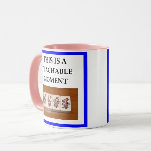 mahjong mok (Voorkant links)