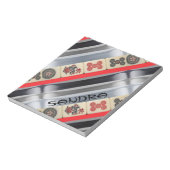 Mahjong monogrammed notitieblok (Linkerzijde)