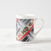 Mahjong monogrammed porselein kop (Rechts)