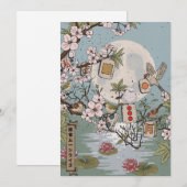 Mahjong Moonrise Kaart (Voorkant / Achterkant)