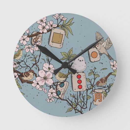 Mahjong Moonrise Ronde Klok (Voorkant)