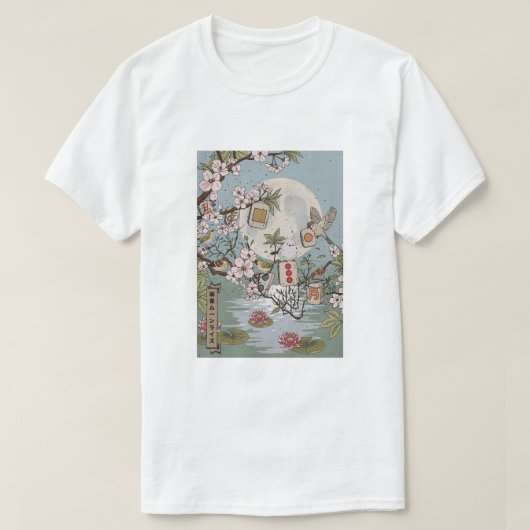 Mahjong Moonrise T-shirt (Design voorkant)
