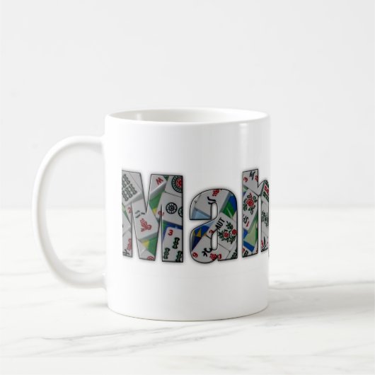 Mahjong Mug Koffiemok (Links)