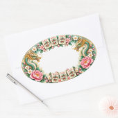 Mahjong Naam Sticker (Envelop)