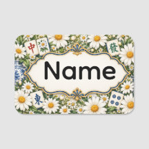 Mahjong Naamlabel