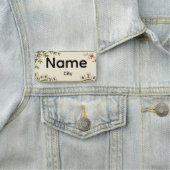 Mahjong naamlabel naamplaatje (In situ)