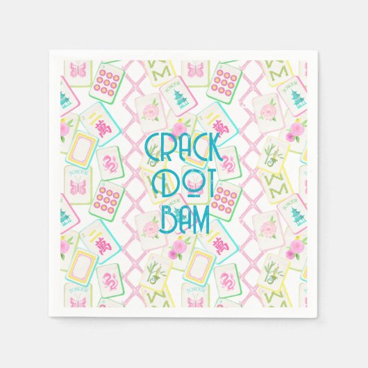 MAHJONG NAPKIN SERVET (Voorkant)