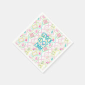 MAHJONG NAPKIN SERVET (Hoek)