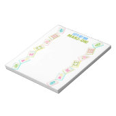 MAHJONG NOTITIEBLAD NOTITIEBLOK (Linkerzijde)