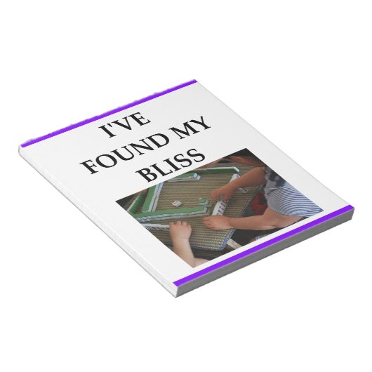 MAHJONG NOTITIEBLOK (Schuin)