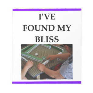 MAHJONG NOTITIEBLOK