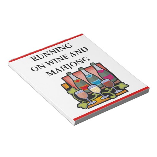 MAHJONG NOTITIEBLOK (Schuin)