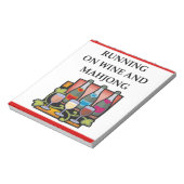 MAHJONG NOTITIEBLOK (Linkerzijde)