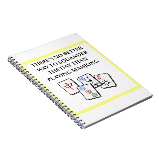 MAHJONG NOTITIEBOEK (Rechterzijde)