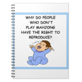 MAHJONG NOTITIEBOEK (Voorkant)