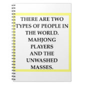 MAHJONG NOTITIEBOEK (Voorkant)