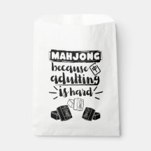 Mahjong omdat volwassenheid moeilijk is | Grappige