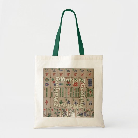 Mahjong op tegels (nummer 1) tote bag (Voorkant)