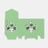 Mahjong Panda Cute Funny Bedankdoosjes (Uitgevouwen)