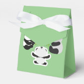 Mahjong Panda Cute Funny Bedankdoosjes (Voorkant Zijde)