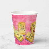 Mahjong Papieren Bekers (Voorkant)