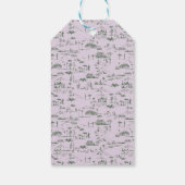 Mahjong Party Cadeaulabel (Achterkant)