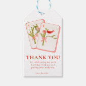 Mahjong Party Cadeaulabel (Voorkant)