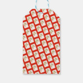 Mahjong Party Cadeaulabel (Achterkant)