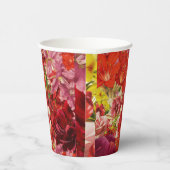 Mahjong Party Theme Cups, mahjong florals Papieren Bekers (Rechts)