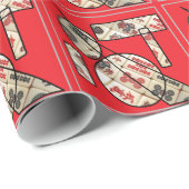 Mahjong patroon cadeaupapier (Rol Hoek)