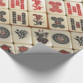 Mahjong patroon cadeaupapier (Hoek)